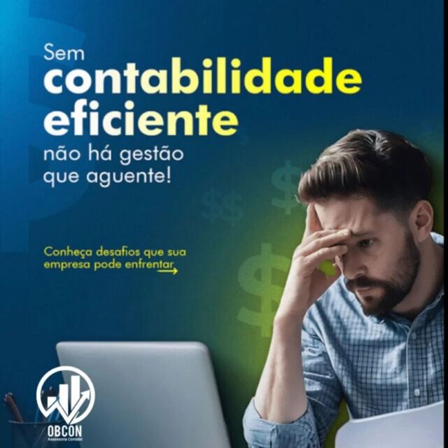 A OBCOM – Assessoria Contábil sabe que a chave para o sucesso do seu negócio está em gestão contábil estratégica. Se você não tem o controle adequado das suas finanças, como poderá alcançar seus objetivos?

📊 Por que a contabilidade é tão importante?

Decisões mais assertivas

Redução de custos

Aumento de lucros

Crescimento sustentável

Não deixe que a falta de organização financeira atrapalhe o seu sucesso! Com a OBCOM, você tem a confiança de que sua empresa está no caminho certo.

💬 Entre em contato agora e veja como podemos impulsionar os resultados do seu negócio!

#ContabilidadeEficiente #OBCOM #GestãoContábil #SucessoEmpresarial #Crescimento #EmpreenderComSucesso